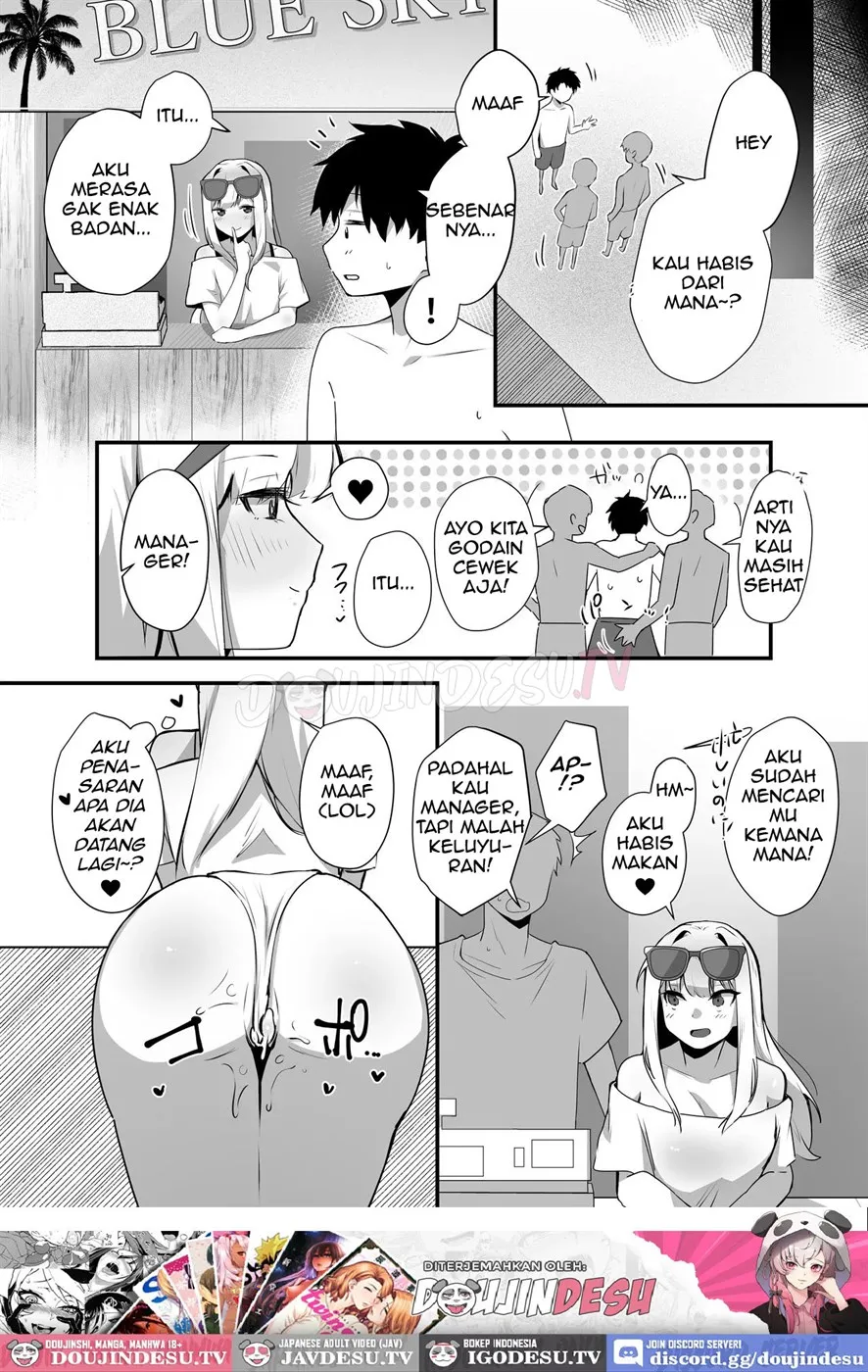 Umi de Yokkyuu Fuman na Bakunyuu Gal ni Osowareta node Asedaku Namahame Sex shita Hanashi - Page 39